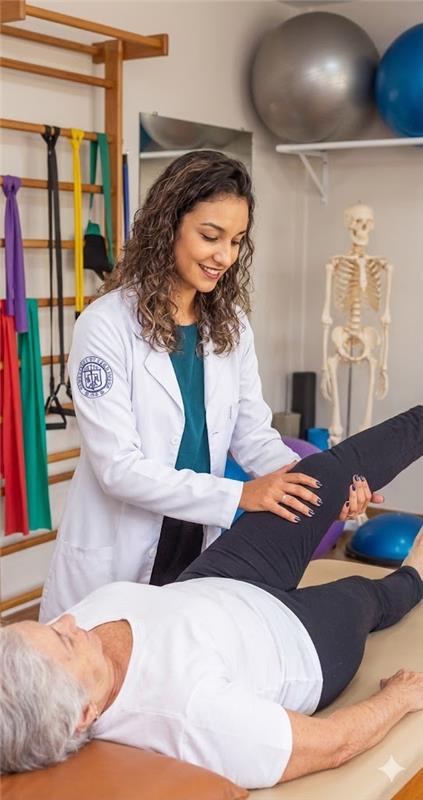 Dayane em atendimento